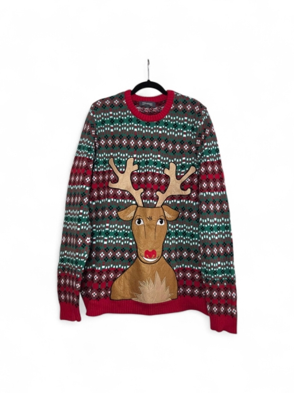 33 Degrees Men's Men's Ugly Christmas Sweater Drink Pocket